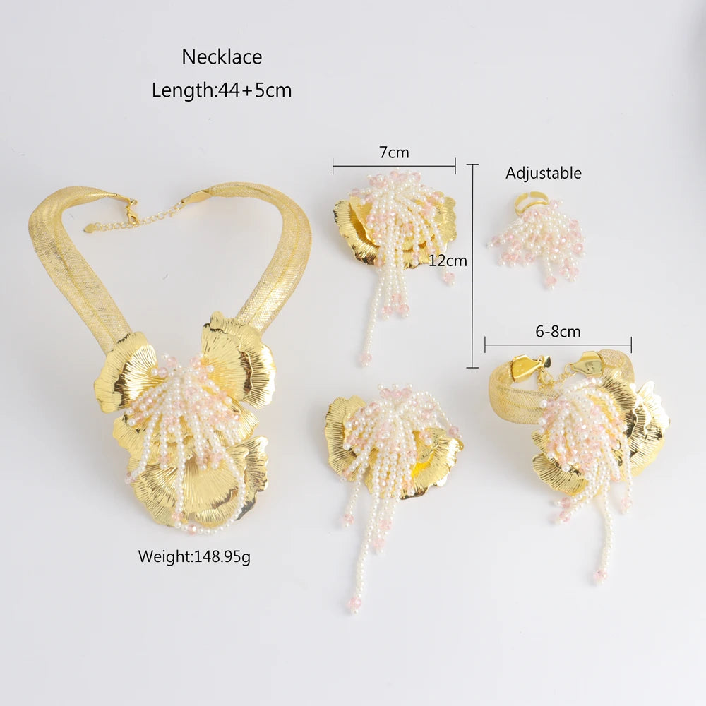 Pearl Jewelry Set