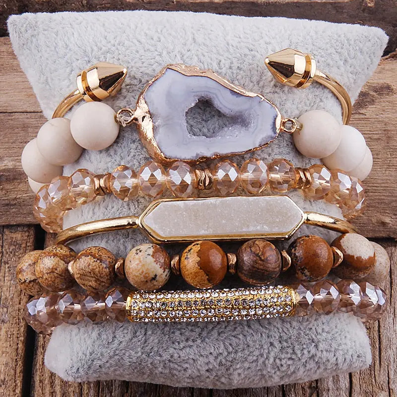 Agate Stone Bracelet Coco & Dee