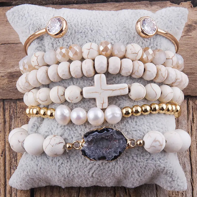 Agate Stone Bracelet Coco & Dee