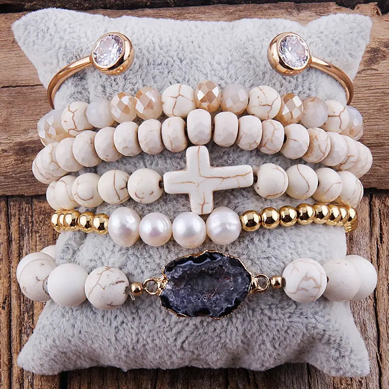 Agate Stone Bracelet Coco & Dee
