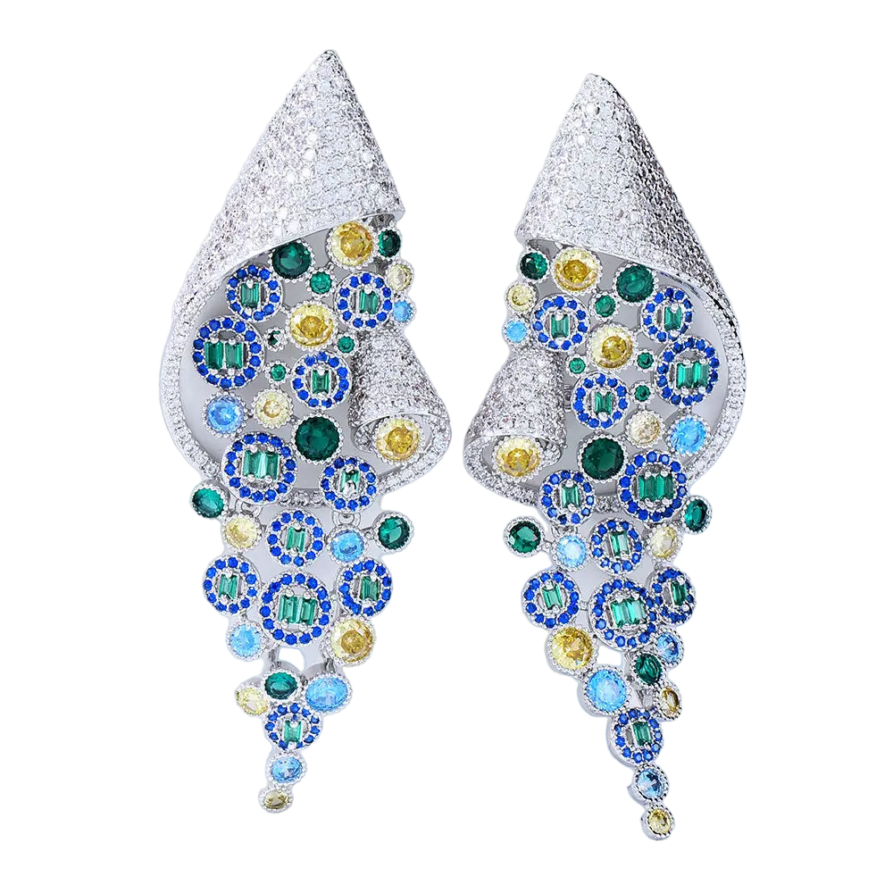 Bubble Cluster Earrings Coco & Dee