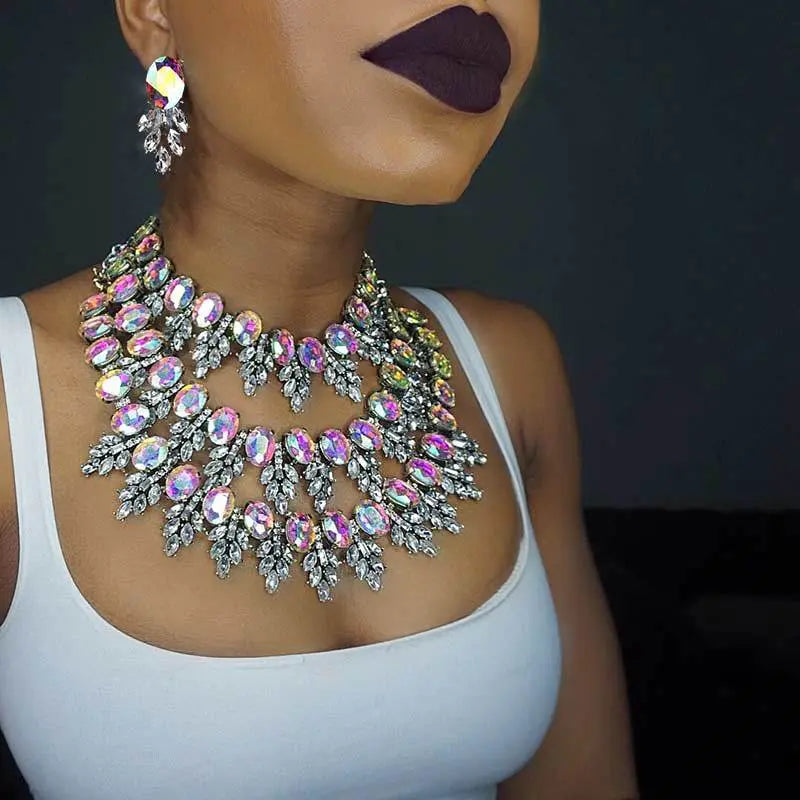 Christina Crystal Necklace Coco & Dee