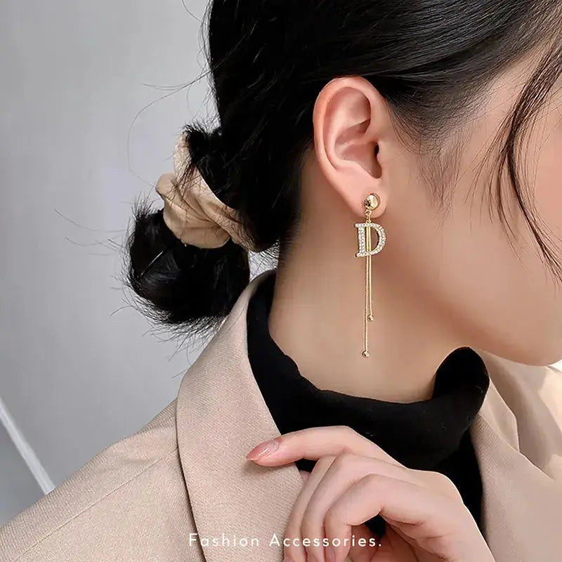 D Earrings - Coco & Dee UK