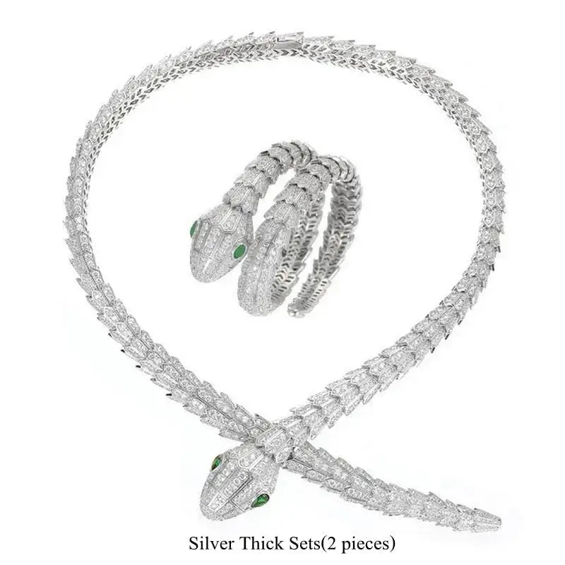 Designer Snake Jewelry Set - Coco & Dee UK