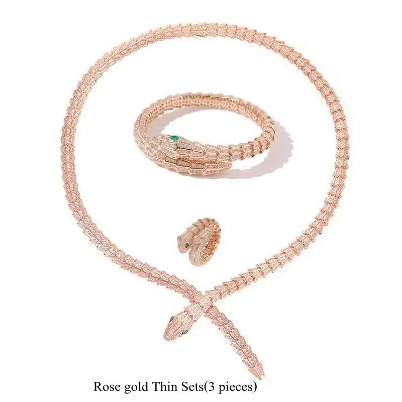 Designer Snake Jewelry Set - Coco & Dee UK