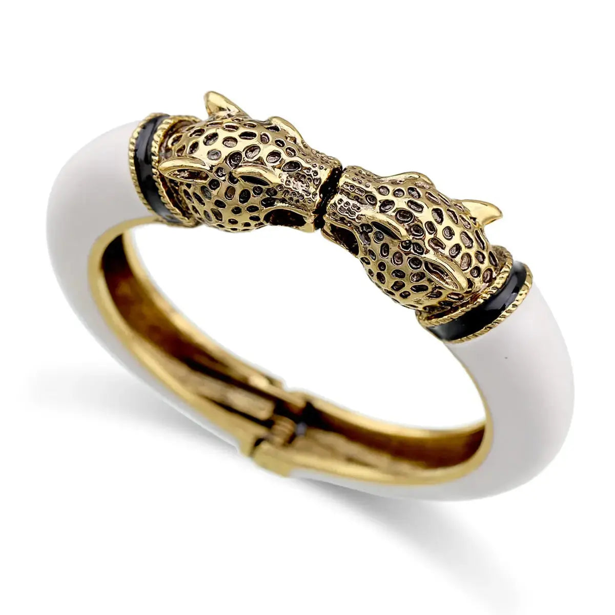 Double Leopard Bangle - Coco & Dee UK