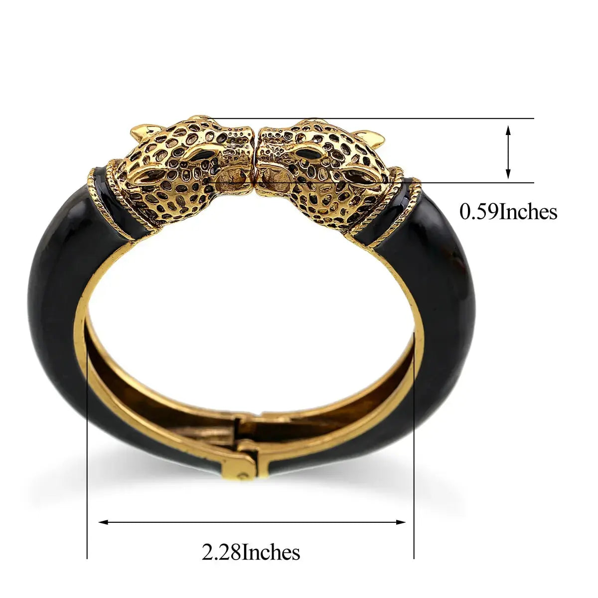 Double Leopard Bangle - Coco & Dee UK