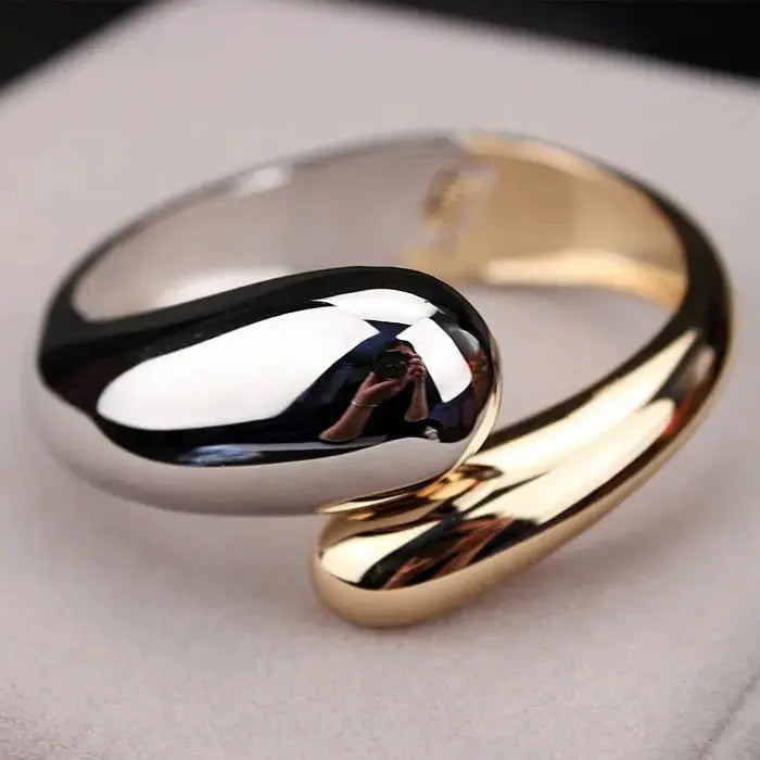 Erika Gold Plated Bangle - Coco & Dee UK