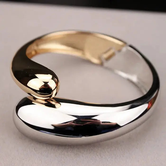 Erika Gold Plated Bangle - Coco & Dee UK