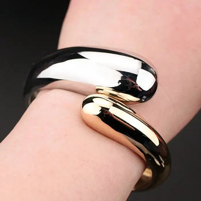 Erika Gold Plated Bangle - Coco & Dee UK