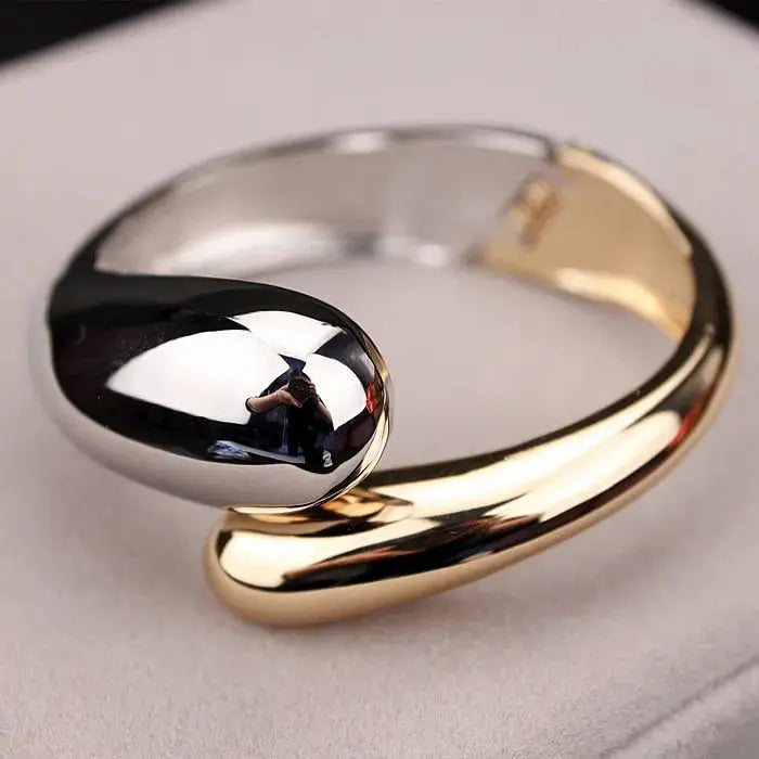Erika Gold Plated Bangle - Coco & Dee UK