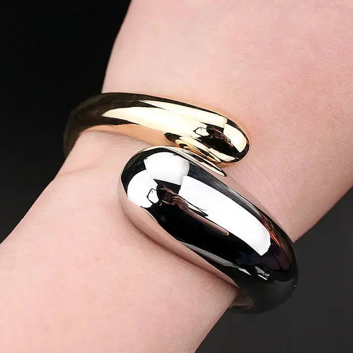 Erika Gold Plated Bangle - Coco & Dee UK