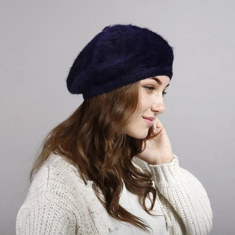 Faux Rabbit Hair Hat Coco & Dee