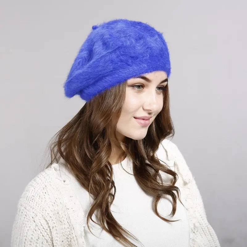 Faux Rabbit Hair Hat Coco & Dee
