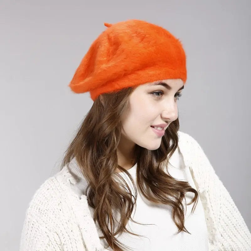 Faux Rabbit Hair Hat Coco & Dee