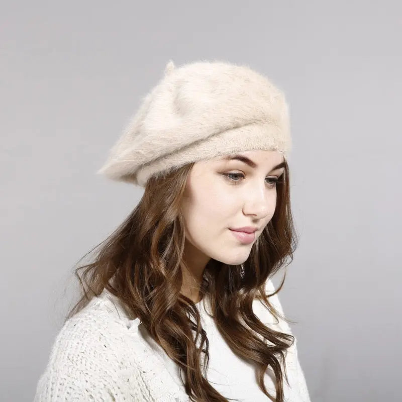 Faux Rabbit Hair Hat Coco & Dee