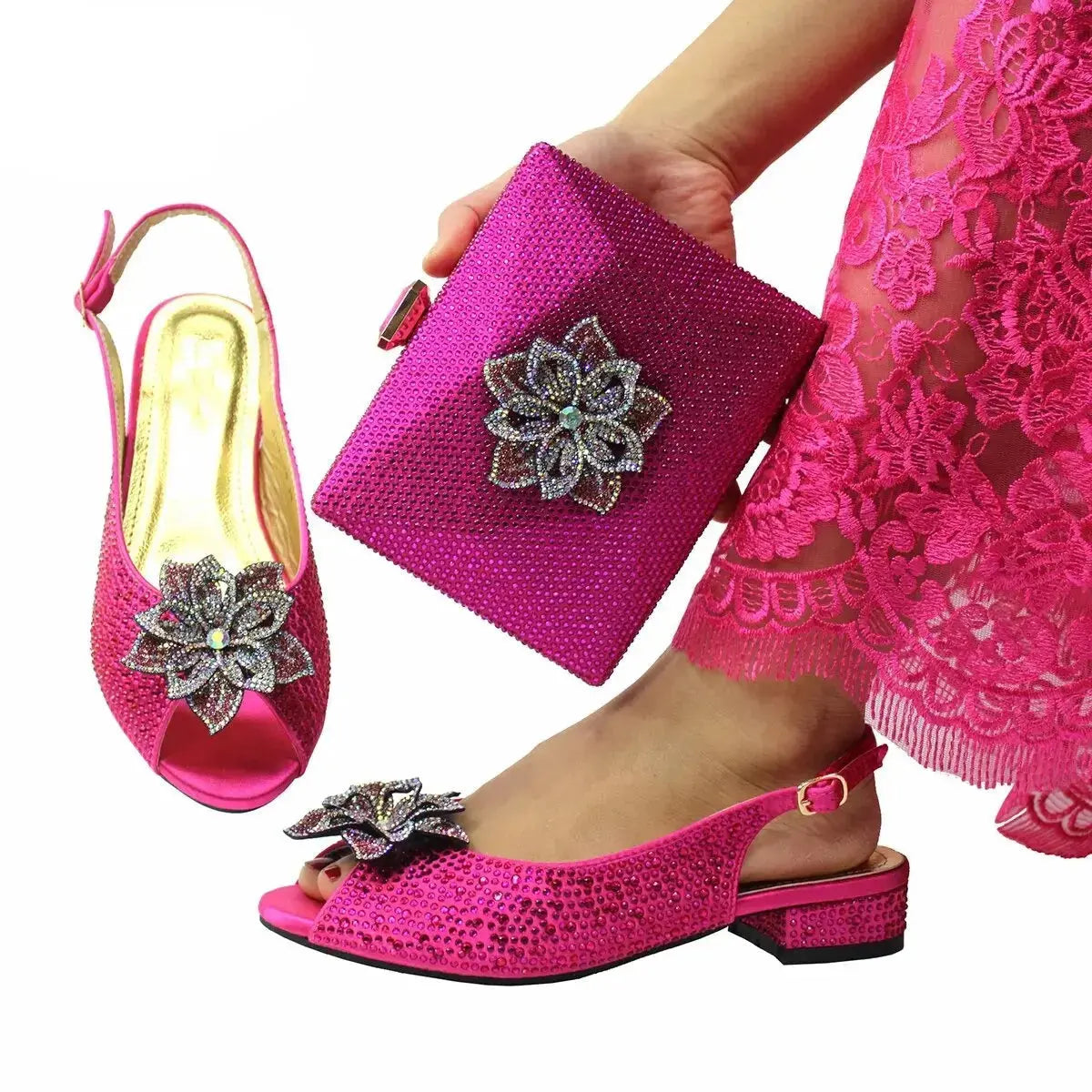 Flora Bag & Shoe Set - Coco & Dee UK