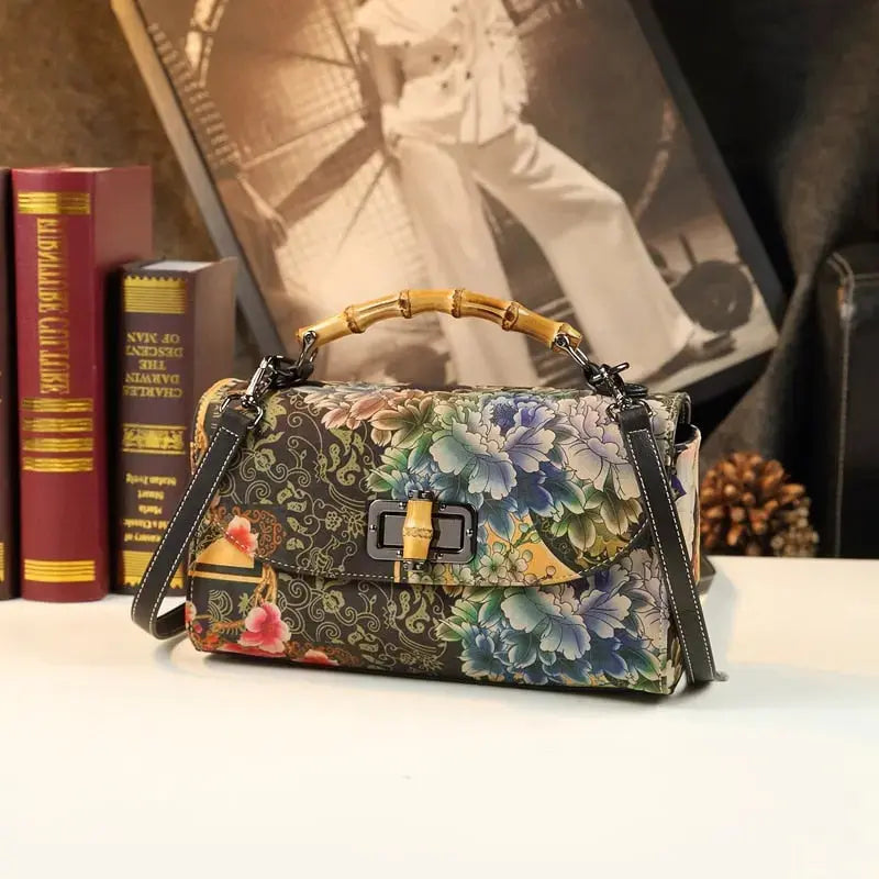 Flora Silk Handbag - Coco & Dee UK