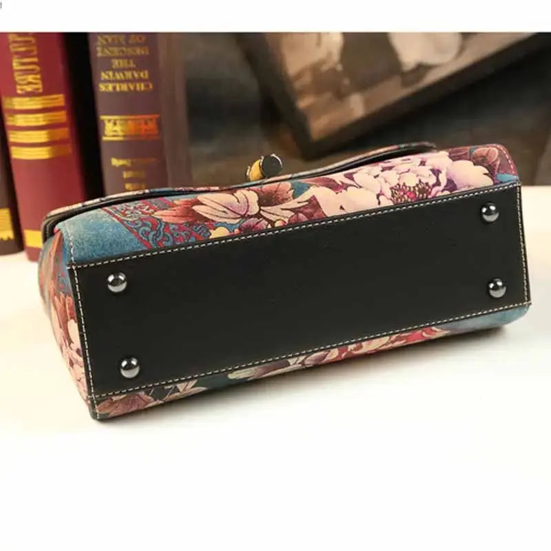 Flora Silk Handbag - Coco & Dee UK