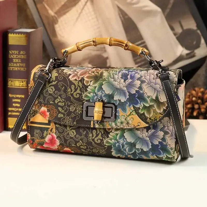 Flora Silk Handbag - Coco & Dee UK