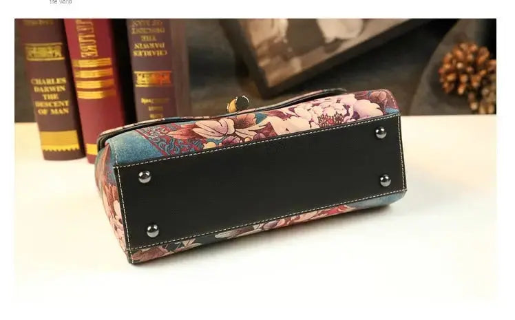 Flora Silk Handbag - Coco & Dee UK