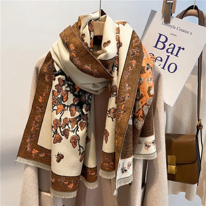 Floral Print Shawl Coco & Dee