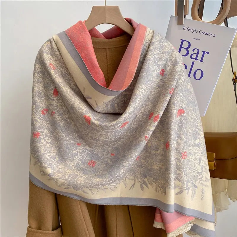 Floral Print Shawl Coco & Dee