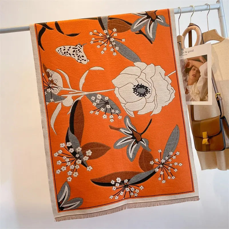 Floral Print Shawl Coco & Dee