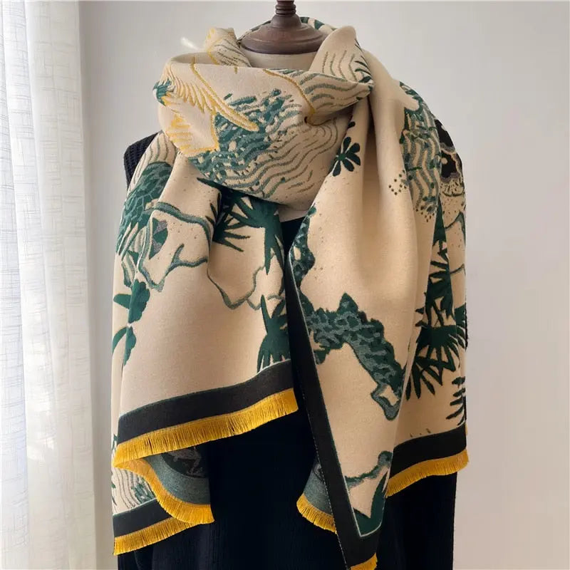 Floral Print Shawl Coco & Dee