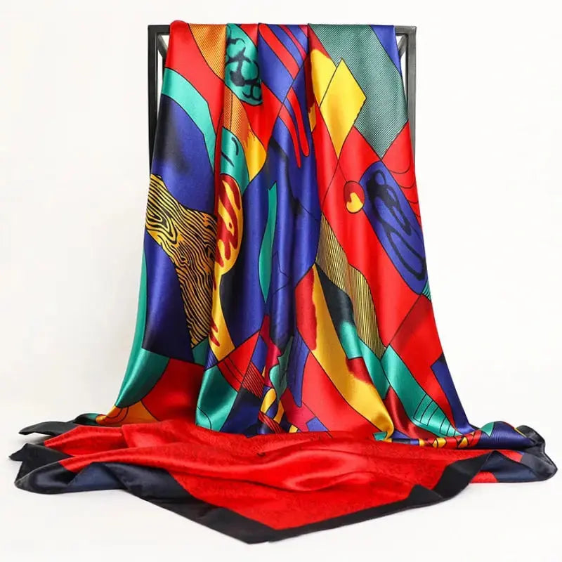Floral Print Silk Scarf Coco & Dee