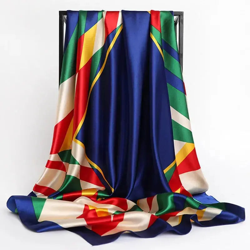 Floral Print Silk Scarf Coco & Dee