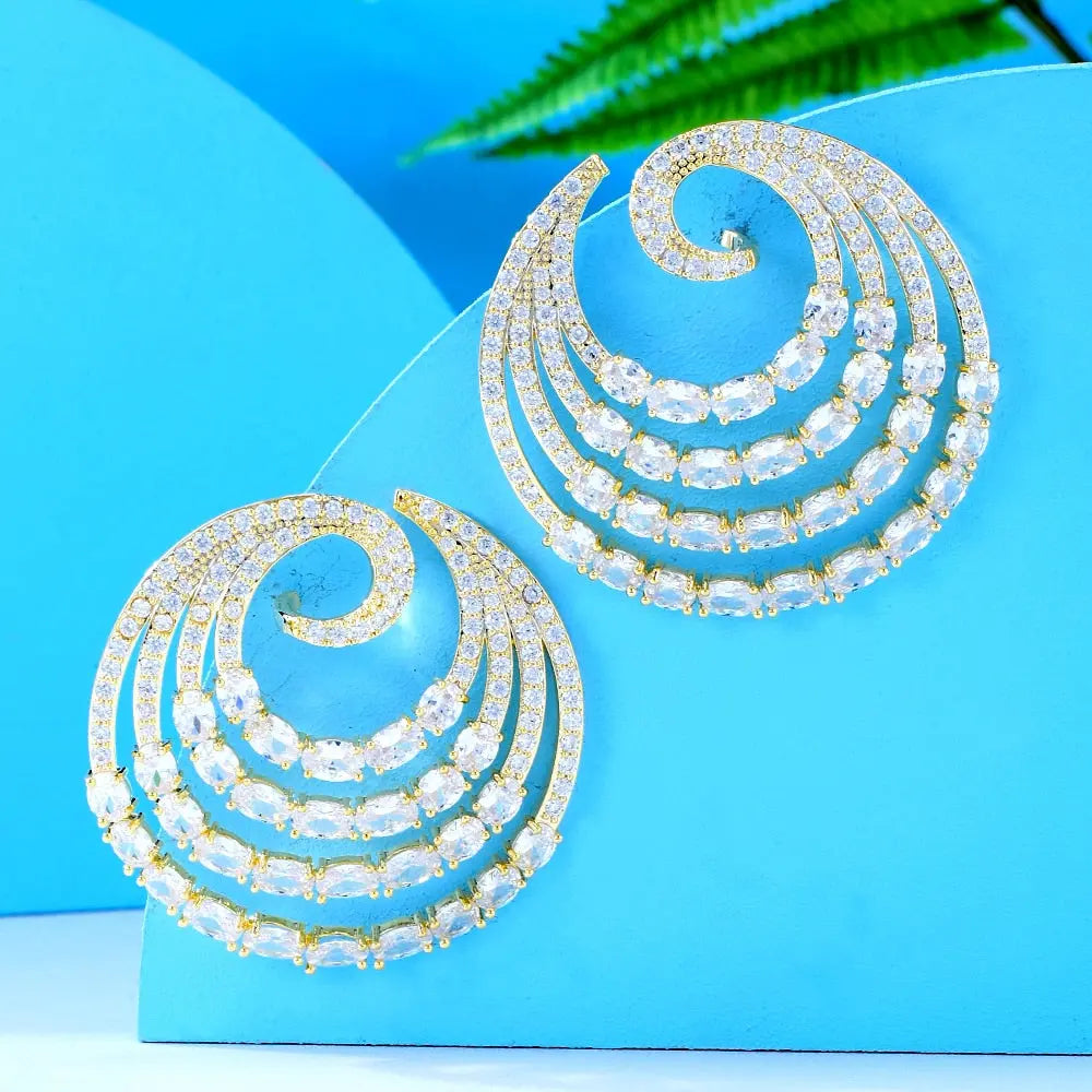 Flowers Circle Earrings Coco & Dee
