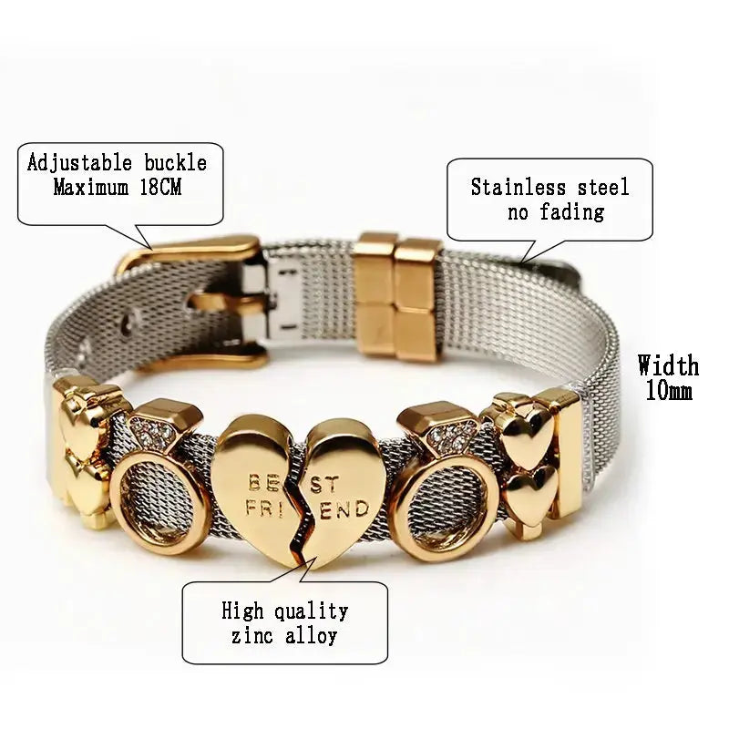 Friendship Mesh Bracelet - Coco & Dee UK