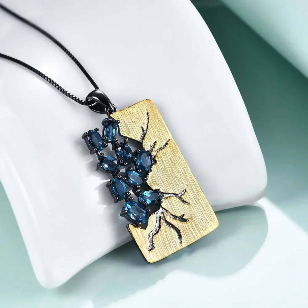 GEM Sterling Silver Pendant Coco & Dee