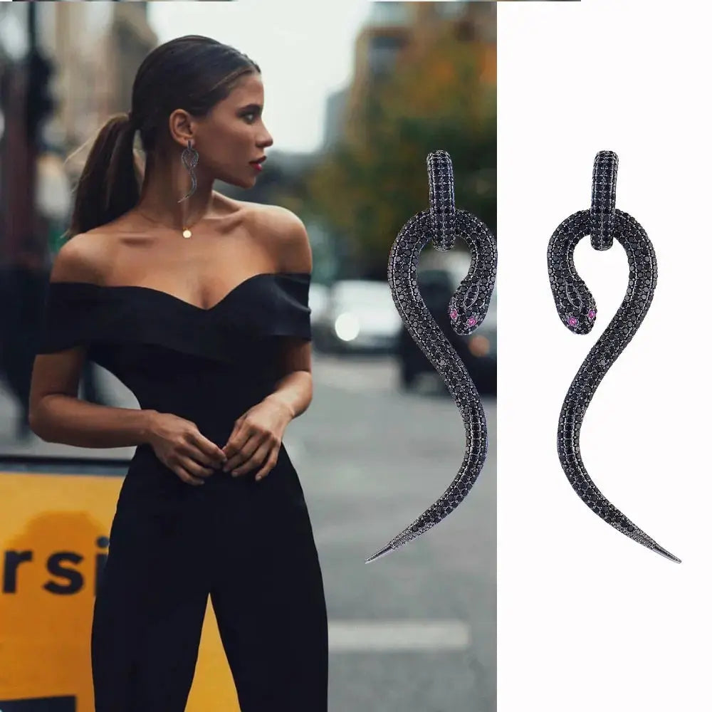 Godki Snake Earrings - Coco & Dee UK