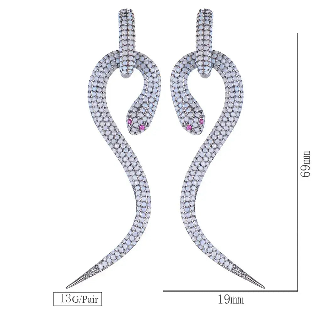 Godki Snake Earrings - Coco & Dee UK
