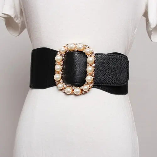 Pearl Buckle Belt Coco & Dee