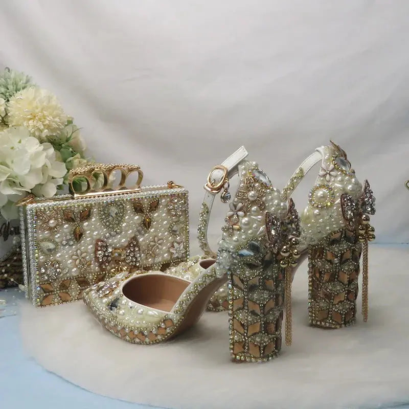 Sharara Shoe & Bag Set - Coco & Dee UK