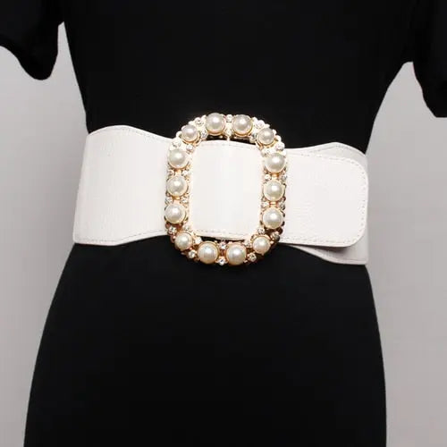 Pearl Buckle Belt Coco & Dee