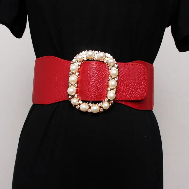 Pearl Buckle Belt Coco & Dee