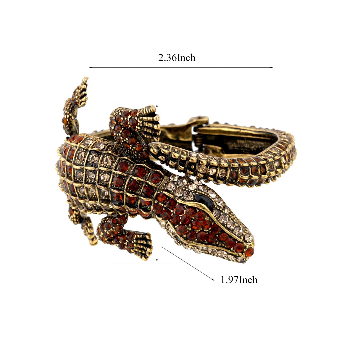 Crocodile Bangle