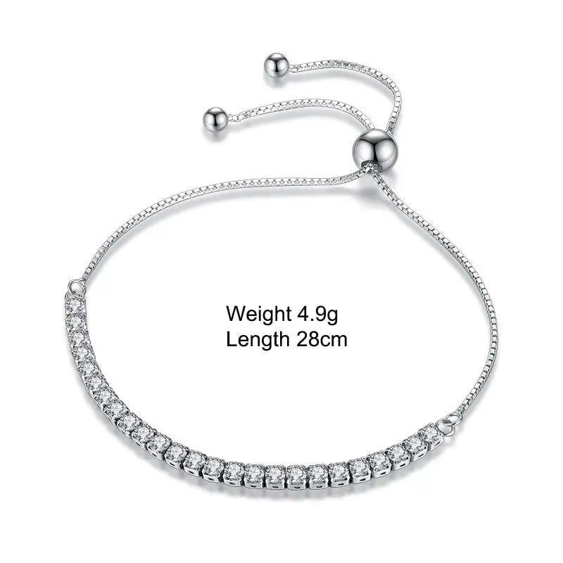 Sparkle Silver Bracelet Coco & Dee