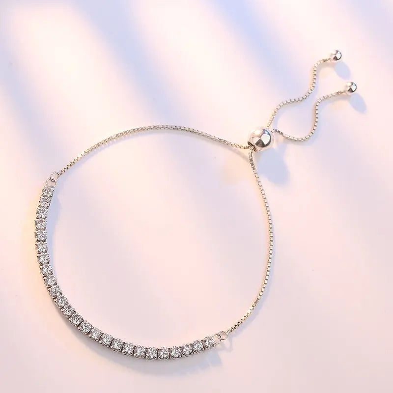 Sparkle Silver Bracelet Coco & Dee