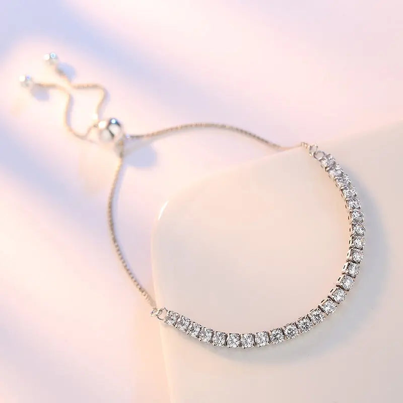 Sparkle Silver Bracelet Coco & Dee