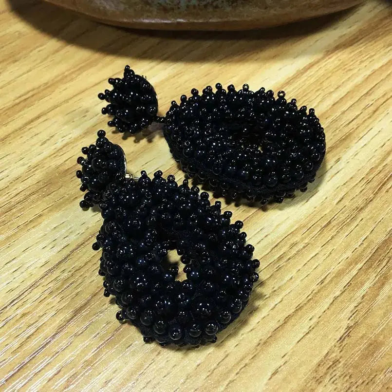 Beads Drop Earrings Coco & Dee