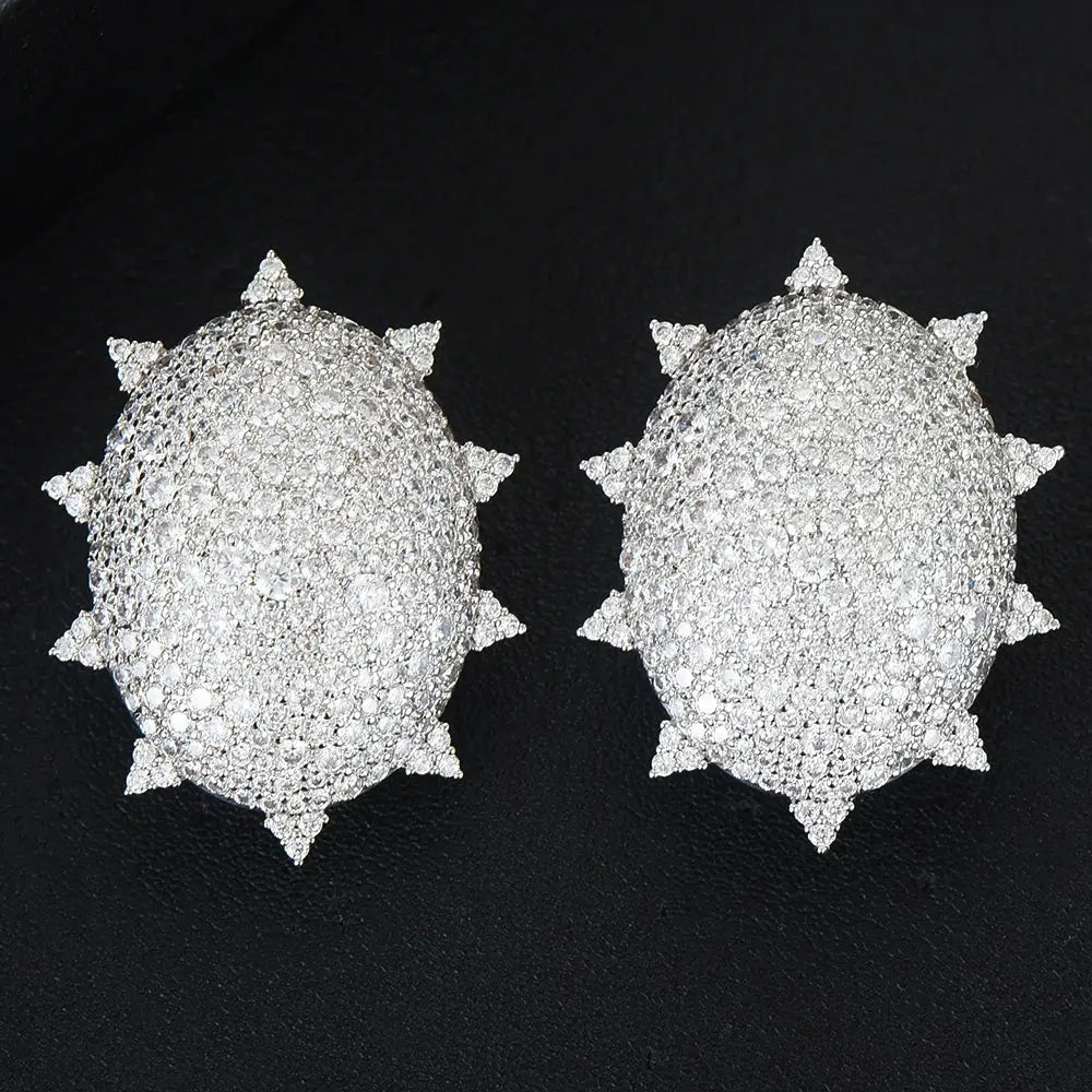 Nina Oval Earrings Coco & Dee