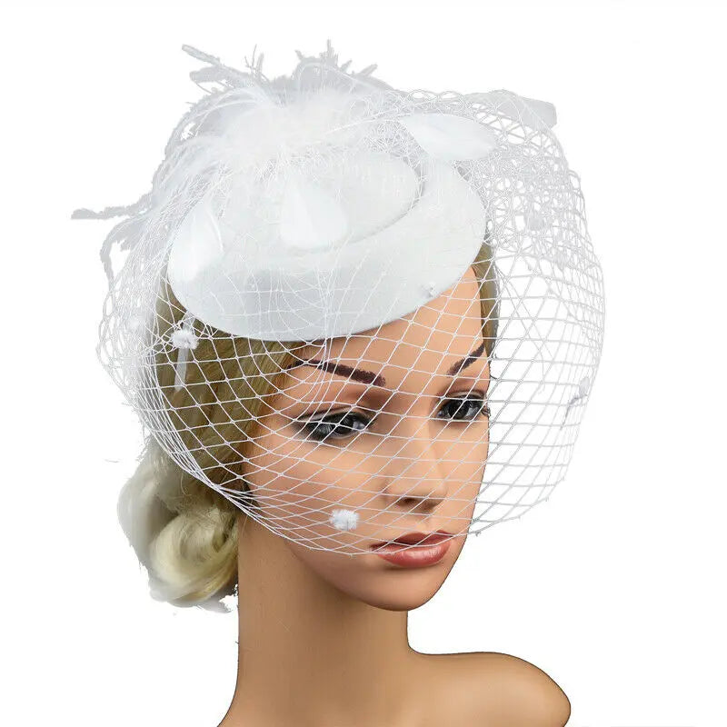 Handmade Feather Fascinator Coco & Dee