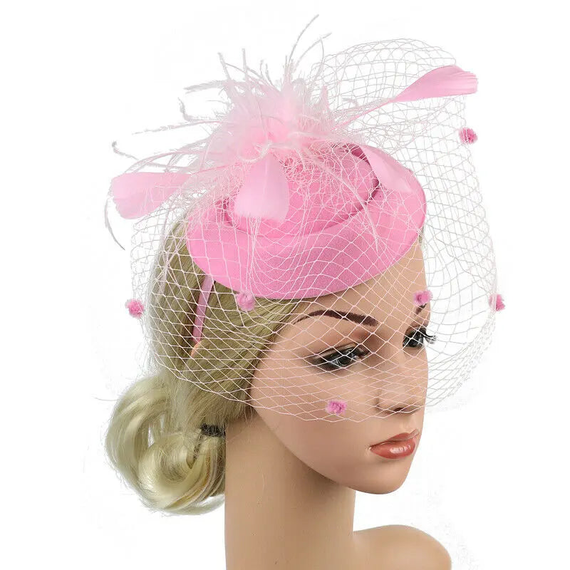 Handmade Feather Fascinator Coco & Dee
