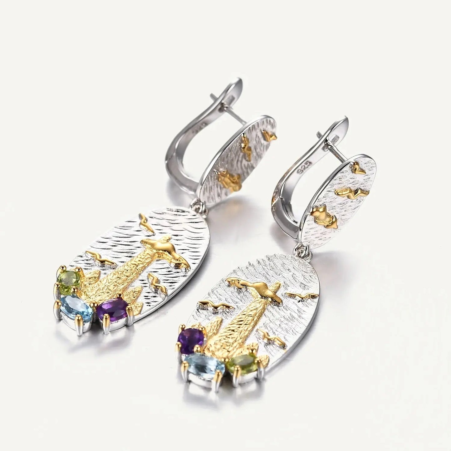 Handmade Gold Plated Earrings Coco & Dee
