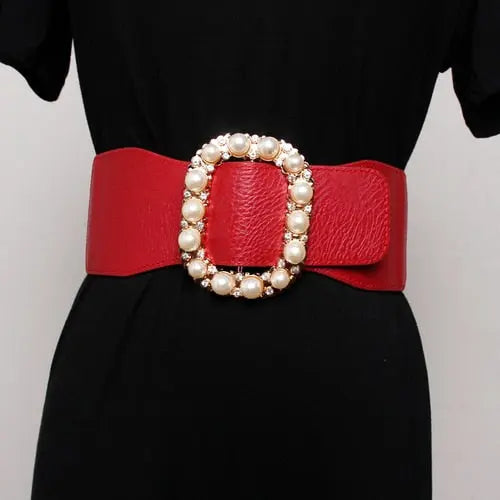 Pearl Buckle Belt Coco & Dee
